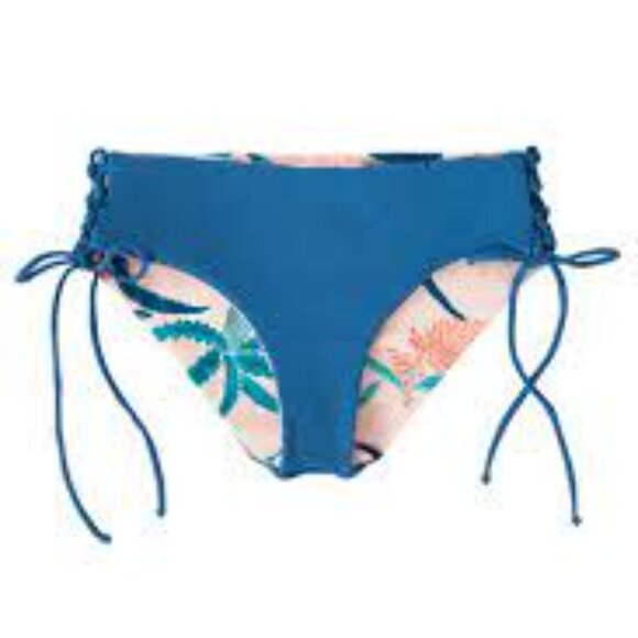 Carve Designs Mustique Reversible Swim Bottom - Aloe/Pacifica - Picture 5 of 8